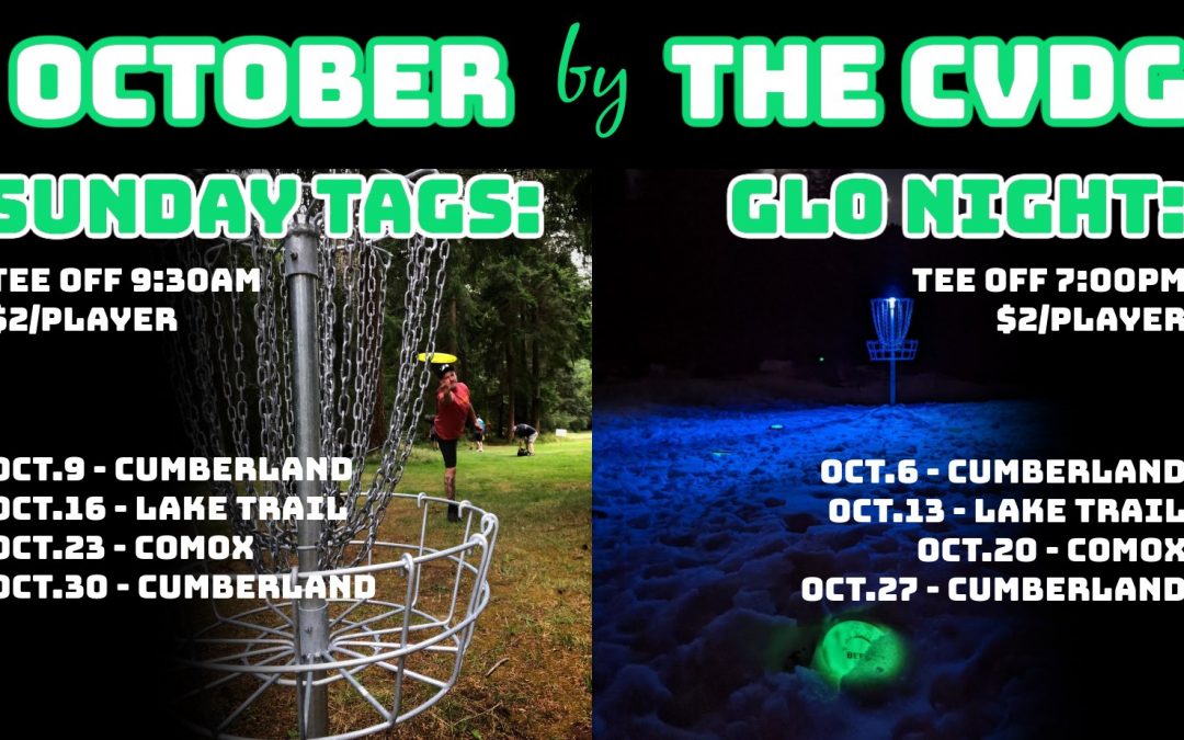 October 2022- A Month’s worth of Club Events!